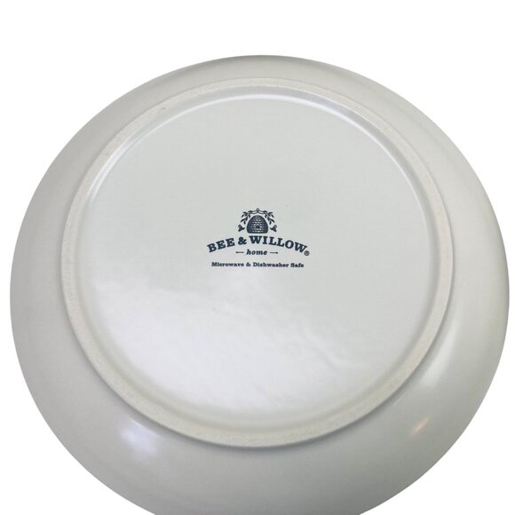 Bee & Willow Home Lily Of The Valley Saucer Plates 6.75" Springfield Set of 4 - Picture 3 of 3